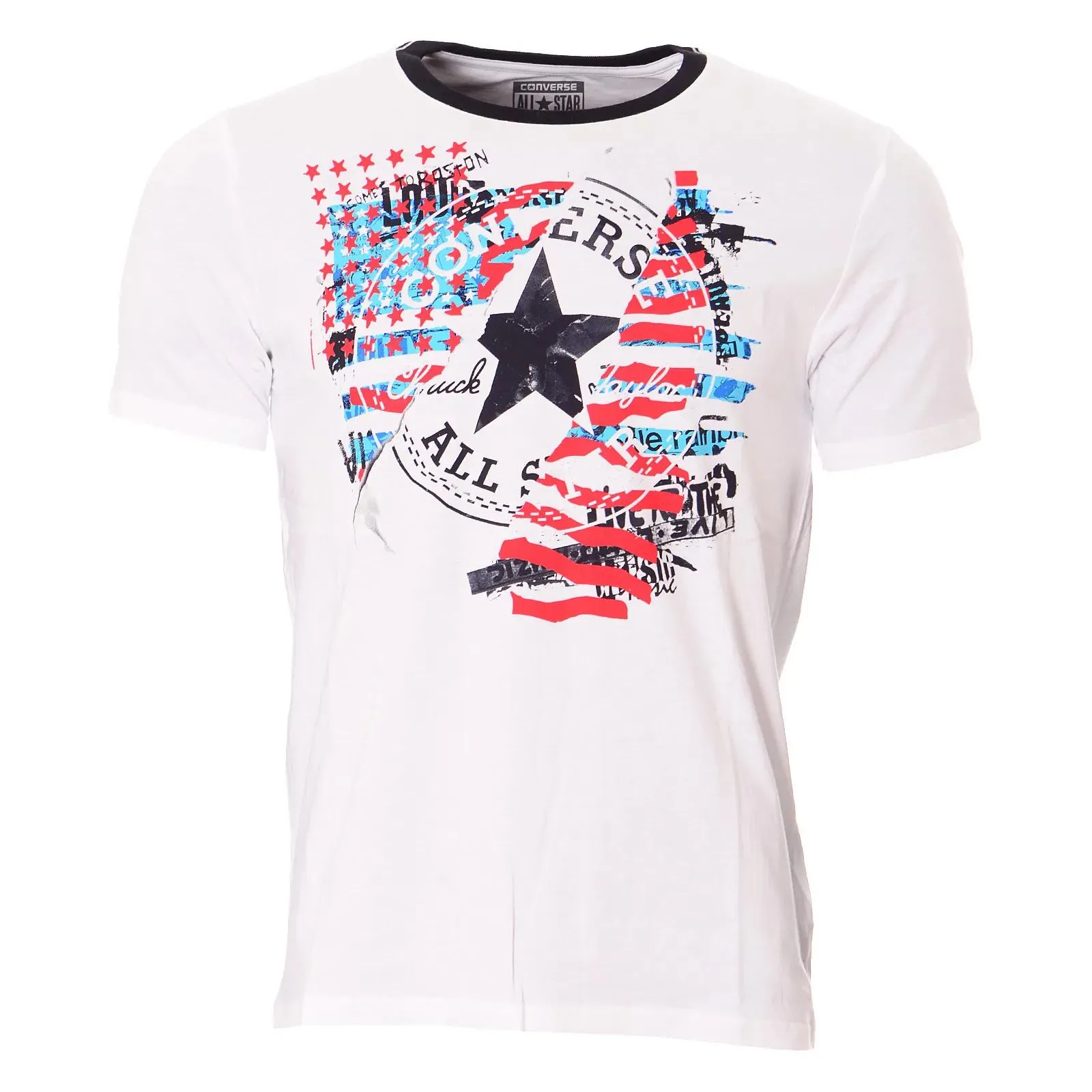Converse CHUCK PATCH COLLAGE CREW TEE 