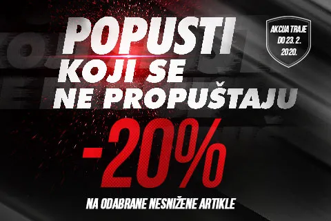 Vikend akcije u Sport Visionu