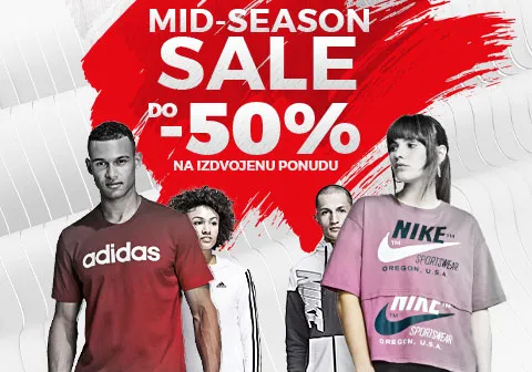 MID SEASON SALE u Sport Visionu!