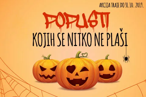 Halloween popusti 