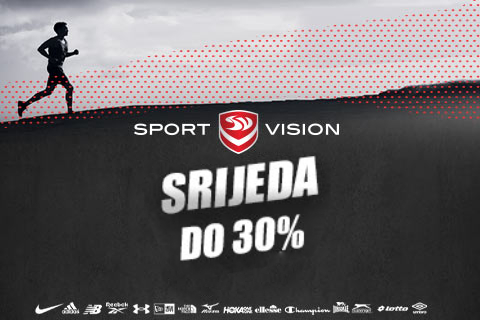 Sport Vision srijeda- do 30%