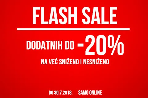 FLASH SALE na Sport Vision webu