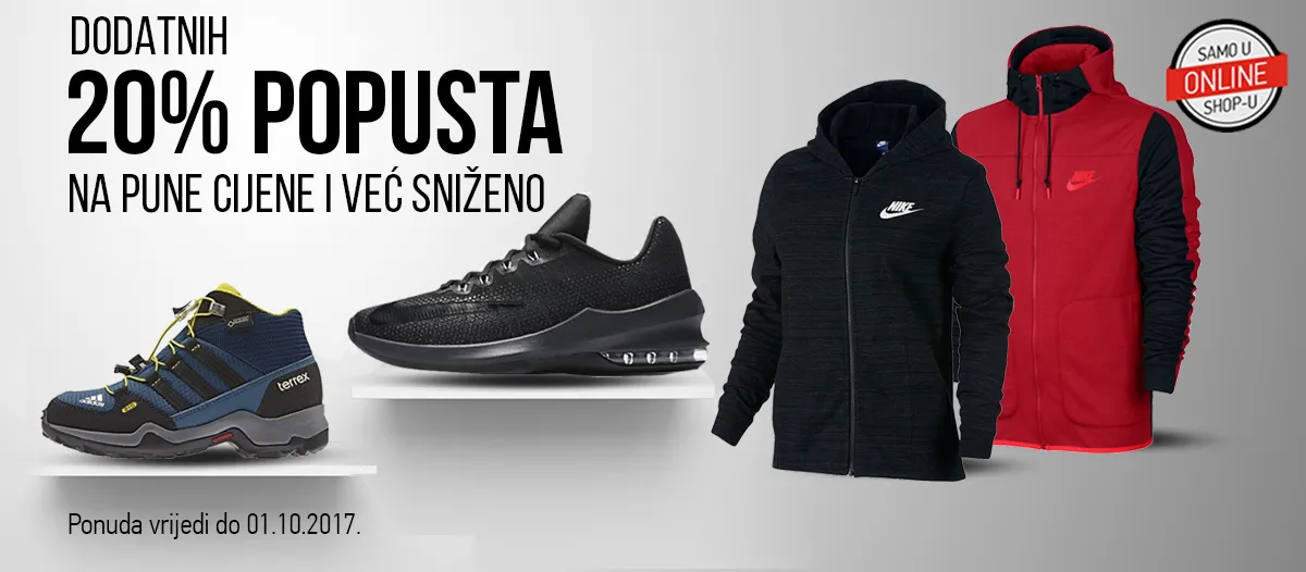 [SHOPPING VIKEND] Dodatnih 20% popusta na pune i već snižene cijene
