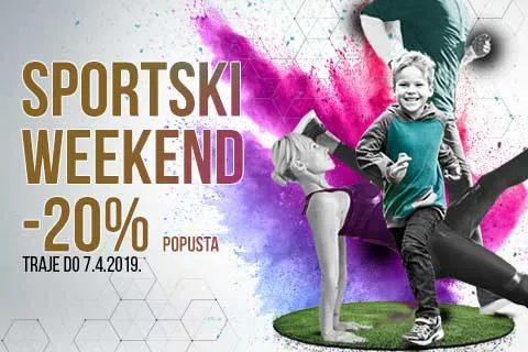Sportska vikend akcija => -20% popusta!