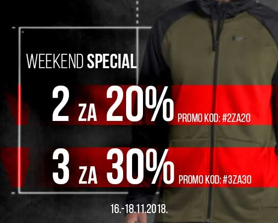 Vikend akcija na Sport Vision webu!