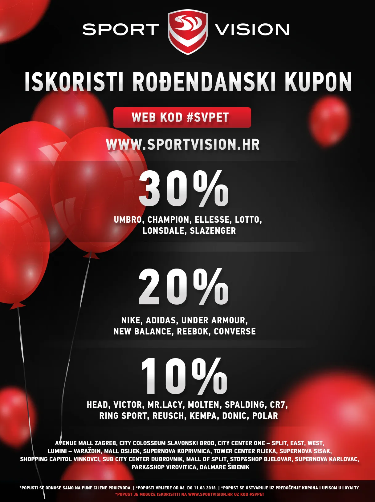 Sport Vision slavi 5. rođendan