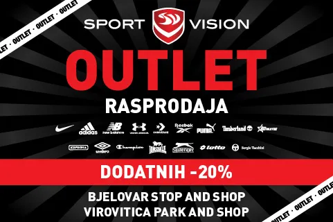 DODATNIH 20% POPUSTA NA OUTLET RASPRODAJAMA U BJELOVARU I VIROVITICI