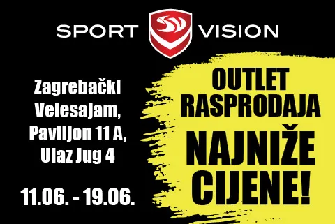 SPORT VISION OUTLET RASPRODAJA - ZAGREBAČKI VELESAJAM