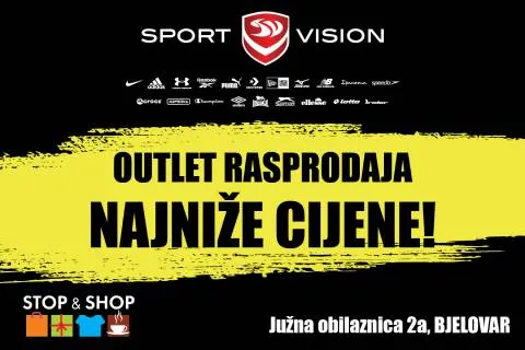 SPORT VISION OUTLET RASPRODAJA - BJELOVAR