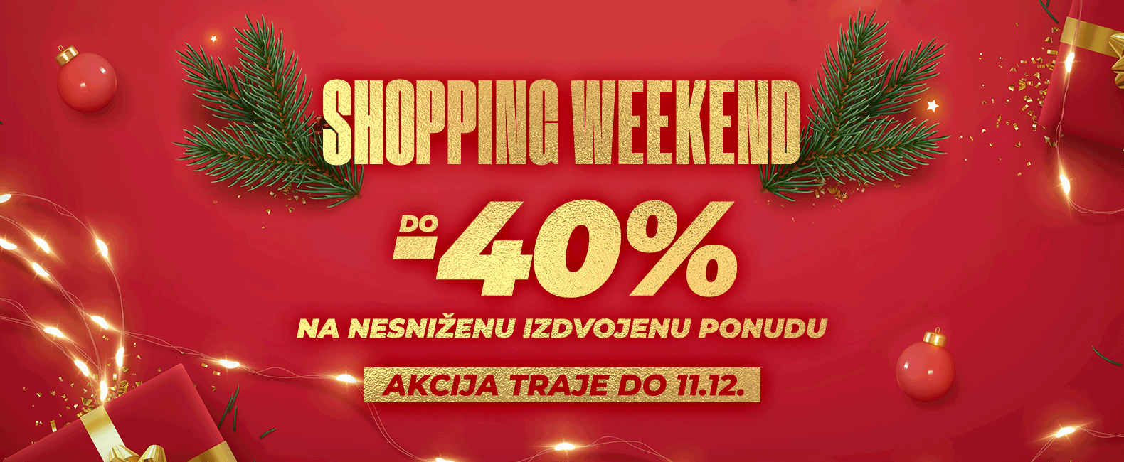 Shopping weekend 8.-11.12.