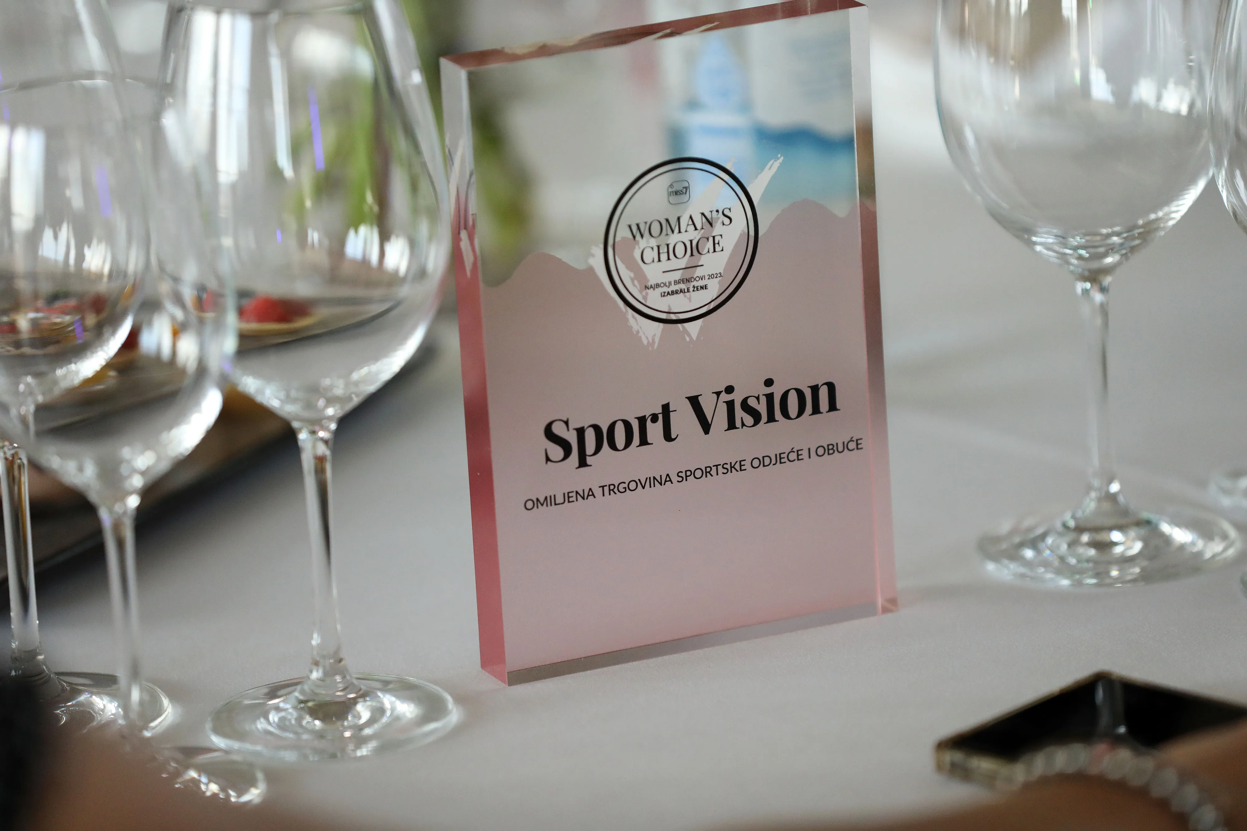 WOMAN'S CHOICE AWARDS 2023. - SPORT VISION