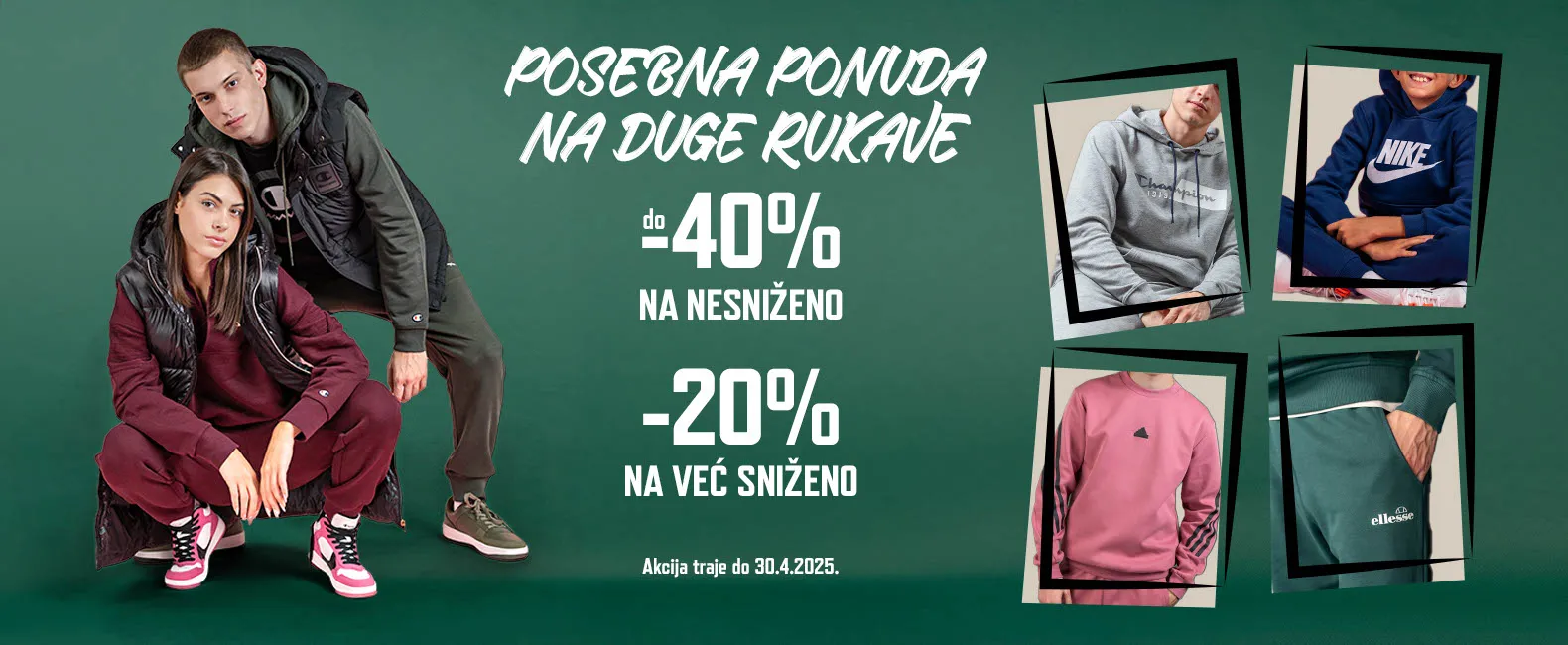 Ponuda dugih rukava 1.-30.4.