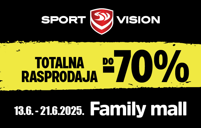 TOTALNA RASPRODAJA U FAMILY MALLU OD 13. DO 21. LIPNJA!