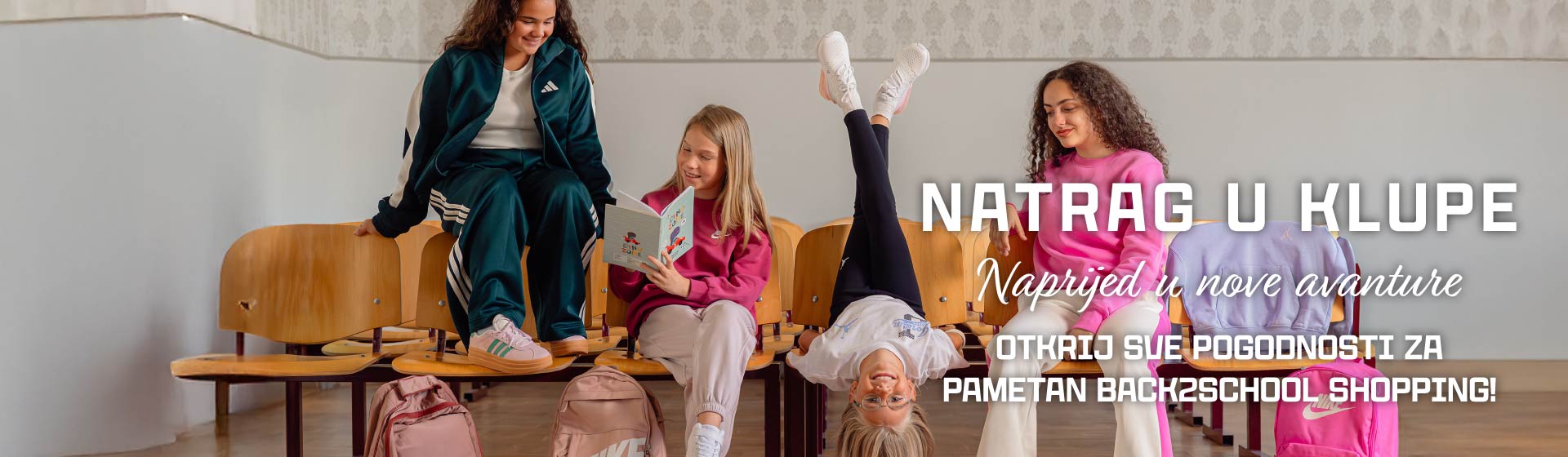 NATRAG U KLUPE, NAPRIJED U NOVE AVANTURE!