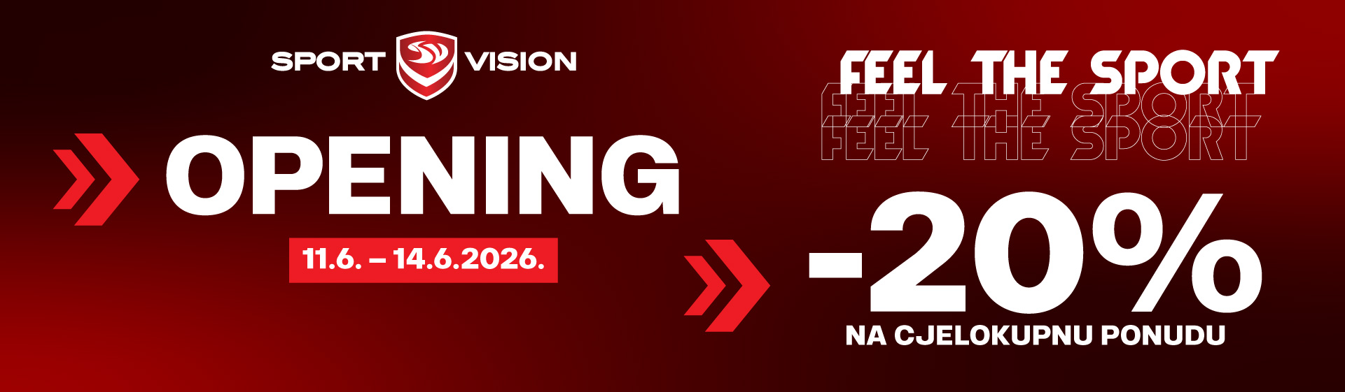 VELIKO OTVORENJE NOVE SPORT VISION TRGOVINE U PORTANOVI!