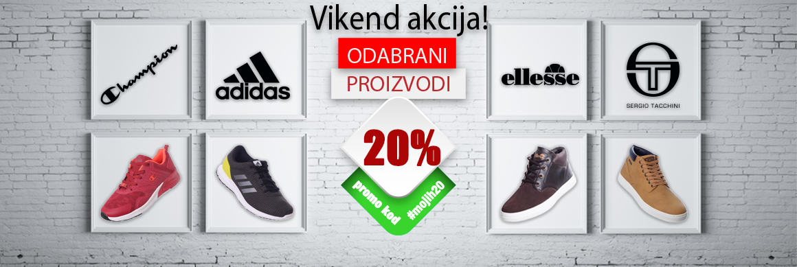  [Sneaker vikend]  Odabrani top modeli uz 20% popusta