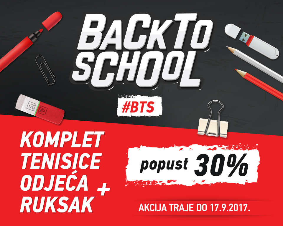 Odaberite svoj Back to school komplet i uštedite 30%