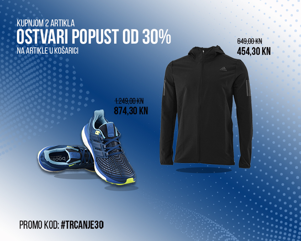 Kupi dva running artikla i uštedi 30%