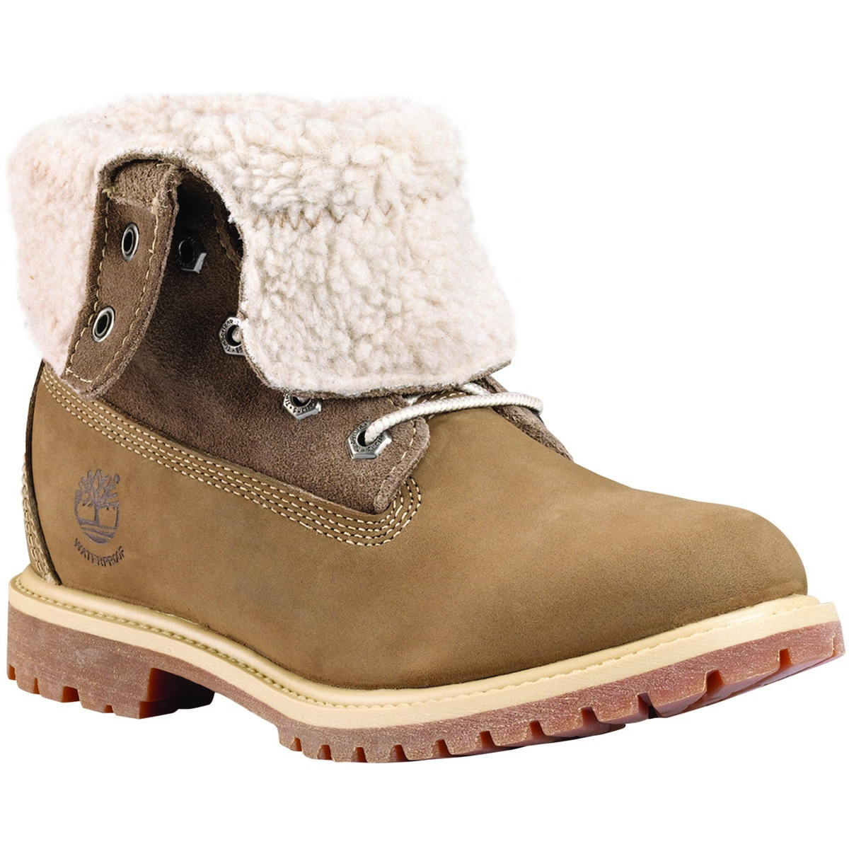 Timberland teddy fleece taupe 2025