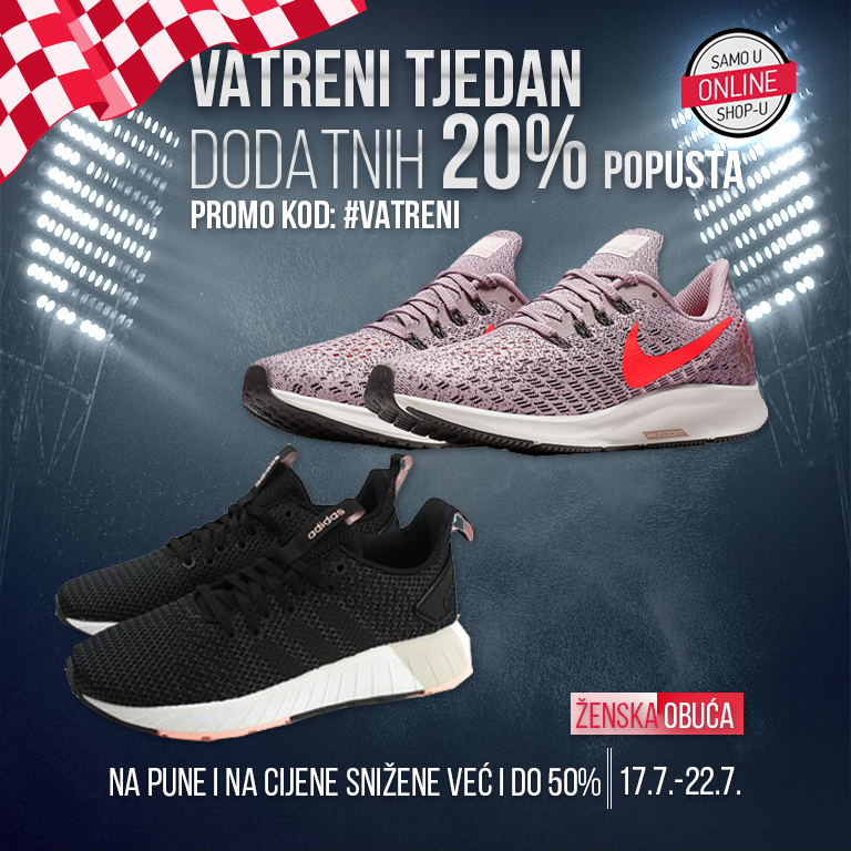 [VATRENI PONOS] Dodatnih 20% popusta cijeli tjedan