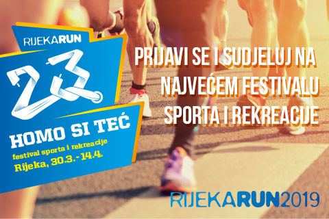 Rijeka Run - festival sporta i rekreacije od ove godine u bliskoj suradnji sa Sport Visionom