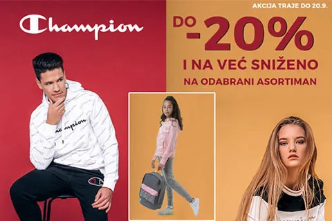 Champion web akcija