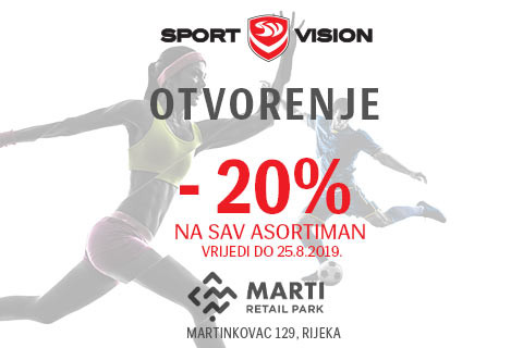 Sport Vision otvorio vrata u Marti Retail Parku
