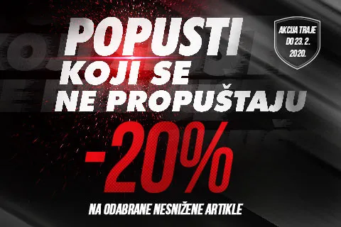 Vikend akcije u Sport Visionu