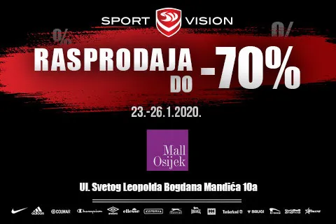 TOTALNA RASPRODAJA u Osijeku