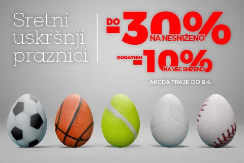 Uskršnja akcija na Sport Vision webu