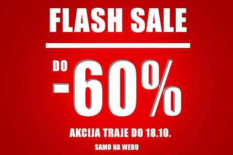 FLASH SALE na web shopu!!
