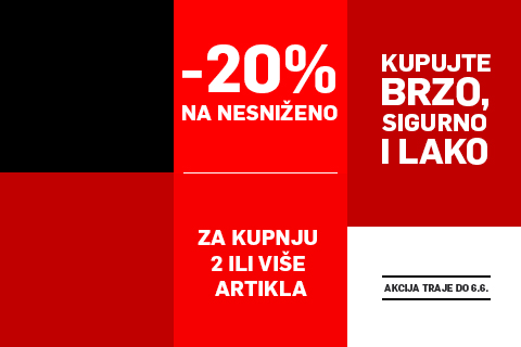 2 za 20% akcija