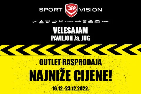 SPORT VISION OUTLET RASPRODAJA - ZAGREBAČKI VELESAJAM