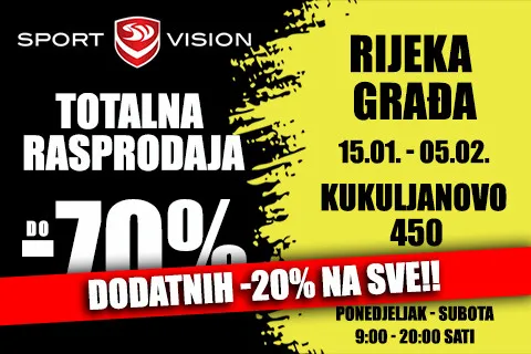 SPORT VISION KUKULJANOVO RASPRODAJA DO -70%