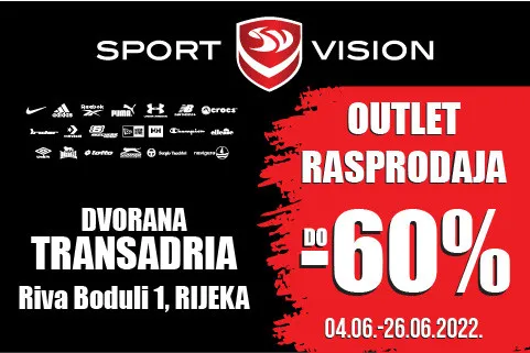 SPORT VISION OUTLET RASPRODAJA DO 60%