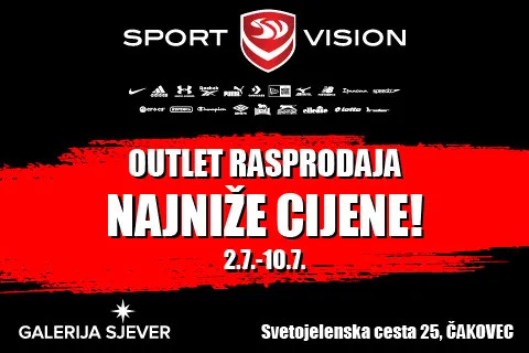 SPORT VISION OUTLET RASPRODAJA - ČAKOVEC