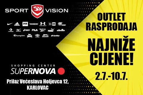 SPORT VISION OUTLET RASPRODAJA - KARLOVAC