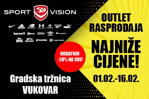 OUTLET RASPRODAJA VUKOVAR - DODATNIH 20%!