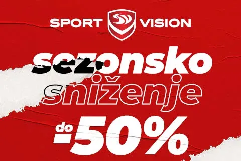 POČELO JE VELIKO SEZONSKO SNIŽENJE DO 50% U SPORT VISION-u!