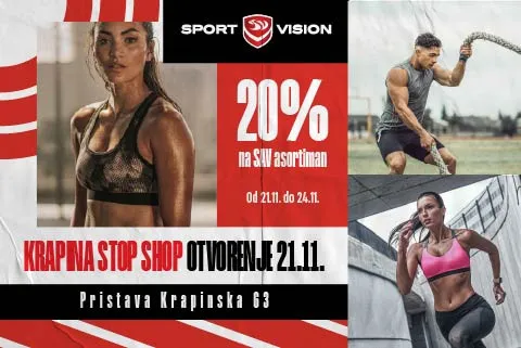 46. Sport Vision trgovina otvara svoja vrata u Krapini!