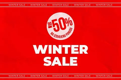 Počeo je Winter Sale! Dok je vani hladno, sa Sport Vision popustima bit će vam toplije nego ikad!
