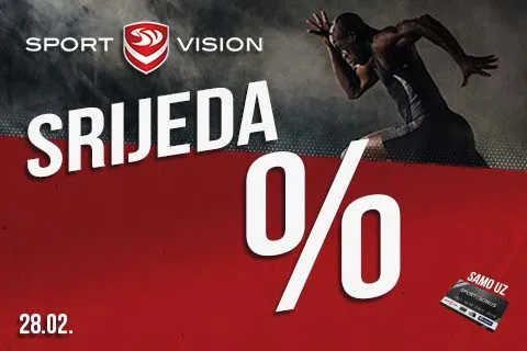 U SPORT VISIONU SU NAJLUĐI POPUSTI!