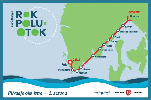 RokPoluotok – Uskoro počinje plivanje oko Istarskog poluotoka!