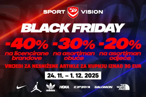 VRIJEME JE. POČEO JE LOV NA NAJBOLJE DEALOVE! BLACK FRIDAY HARA SPORT VISION-OM!