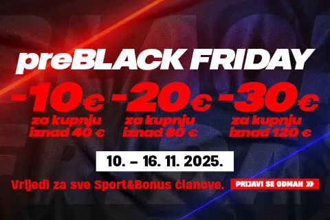 ZAGRIJAVANJE: ISKORISTI PRE-BLACK POPUSTE U SPORT VISION TRGOVINAMA!