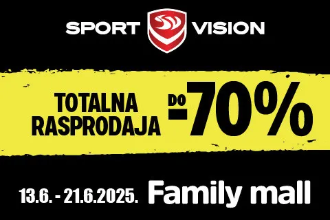 TOTALNA RASPRODAJA U FAMILY MALLU OD 13. DO 21. LIPNJA!