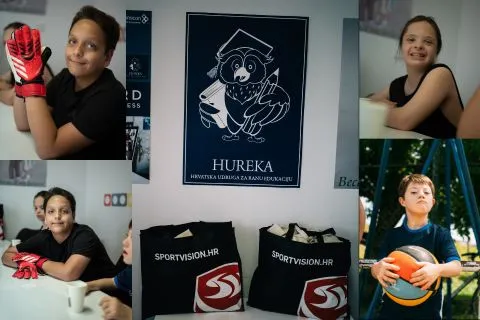 Sport Vision i HUREKA zajedno za snažan start svakog djeteta