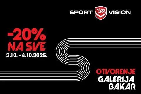 SPORT VISION OTVORIO NOVU POSLOVNICU U GALERIJI BAKAR!