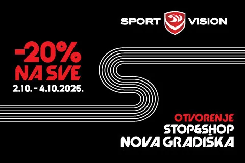 OTVORENJE SPORT VISION TRGOVINE U STOP SHOP CENTRU NOVA GRADIŠKA!