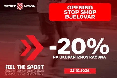 Nova Sport Vision trgovina stiže u Stop Shop Bjelovar!